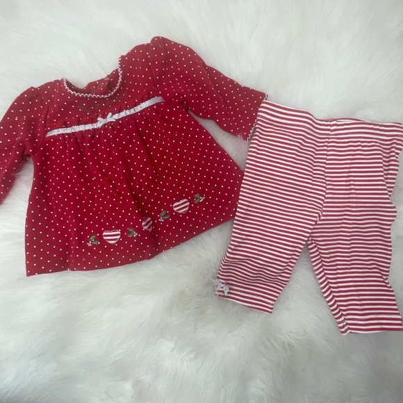 LittleMe Other - Little Me My First Christmas Top Leggings Outfit 3 months